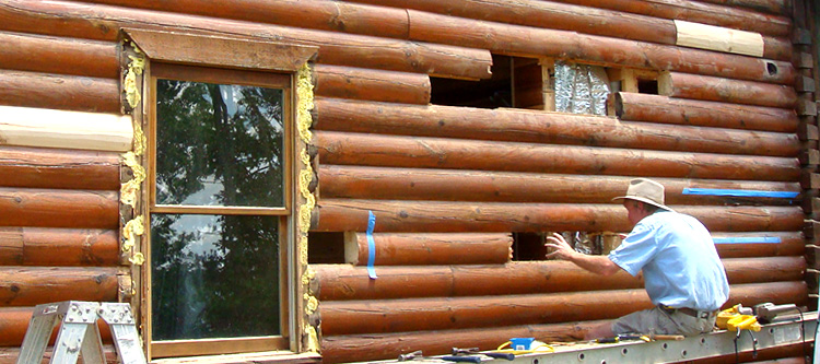Log Home Repair Limestone County, Alabama