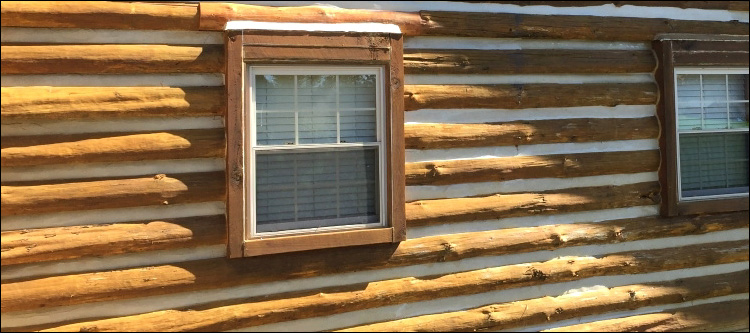 Log Home Whole Log Replacement  Limestone County, Alabama